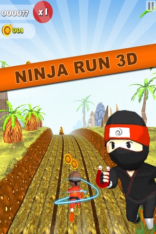 Ninja Run 3D Game screenshot 2