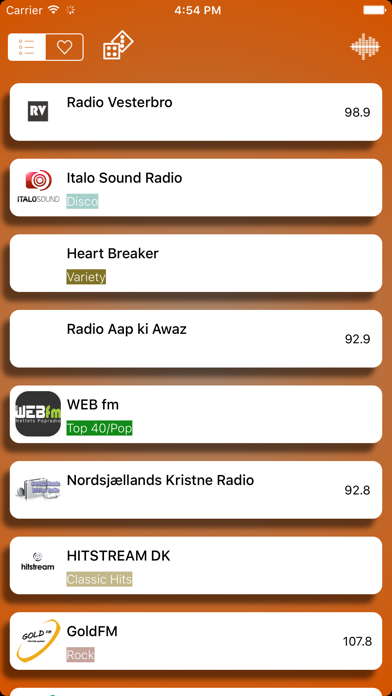 Radios Danmark (Denmark Radio FM) - Include DR P2 Klassisk, Radioer Nova FM,Radio Alfa, Skala FMのおすすめ画像1