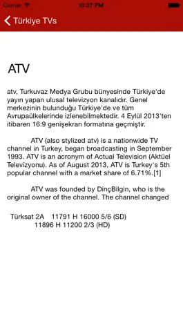 Game screenshot Türkiye TVs apk