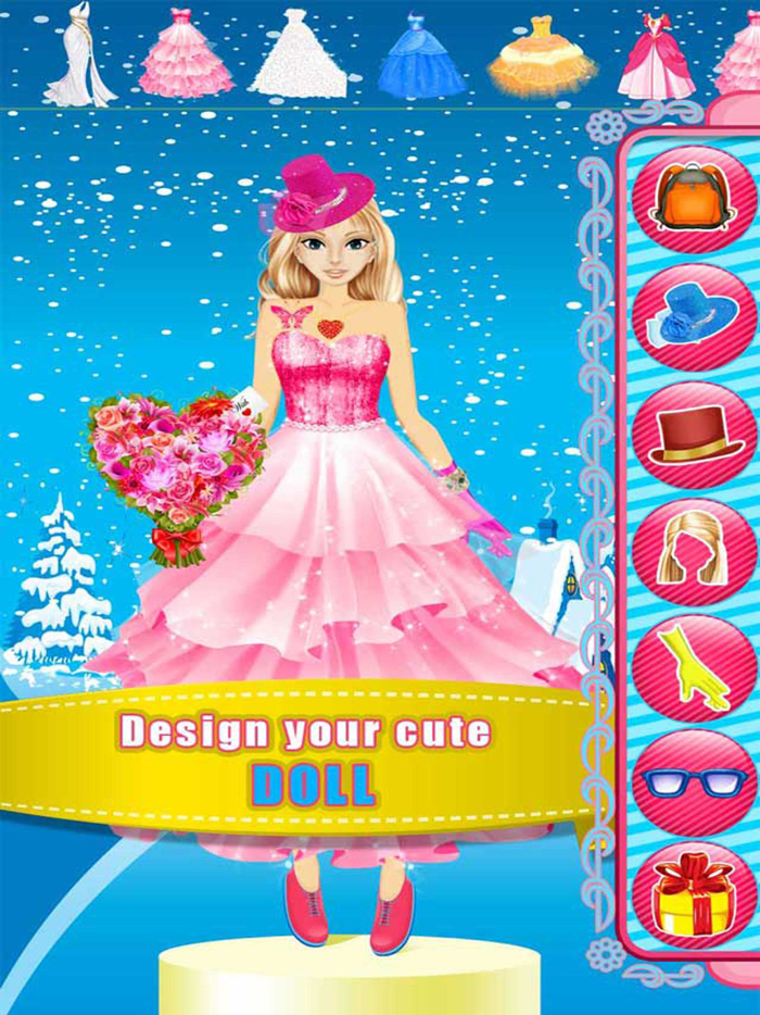 Dreamy Fashion Doll - Party Dress Up and Fashion Make Up Games