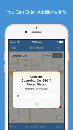 BeParked - Car Parking Spot Tracker screenshot 3