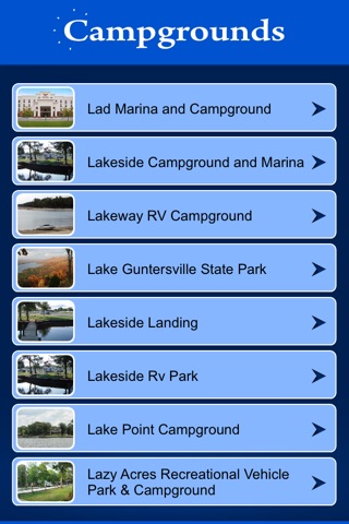 Alabama Campgrounds and RV Parks screenshot 2