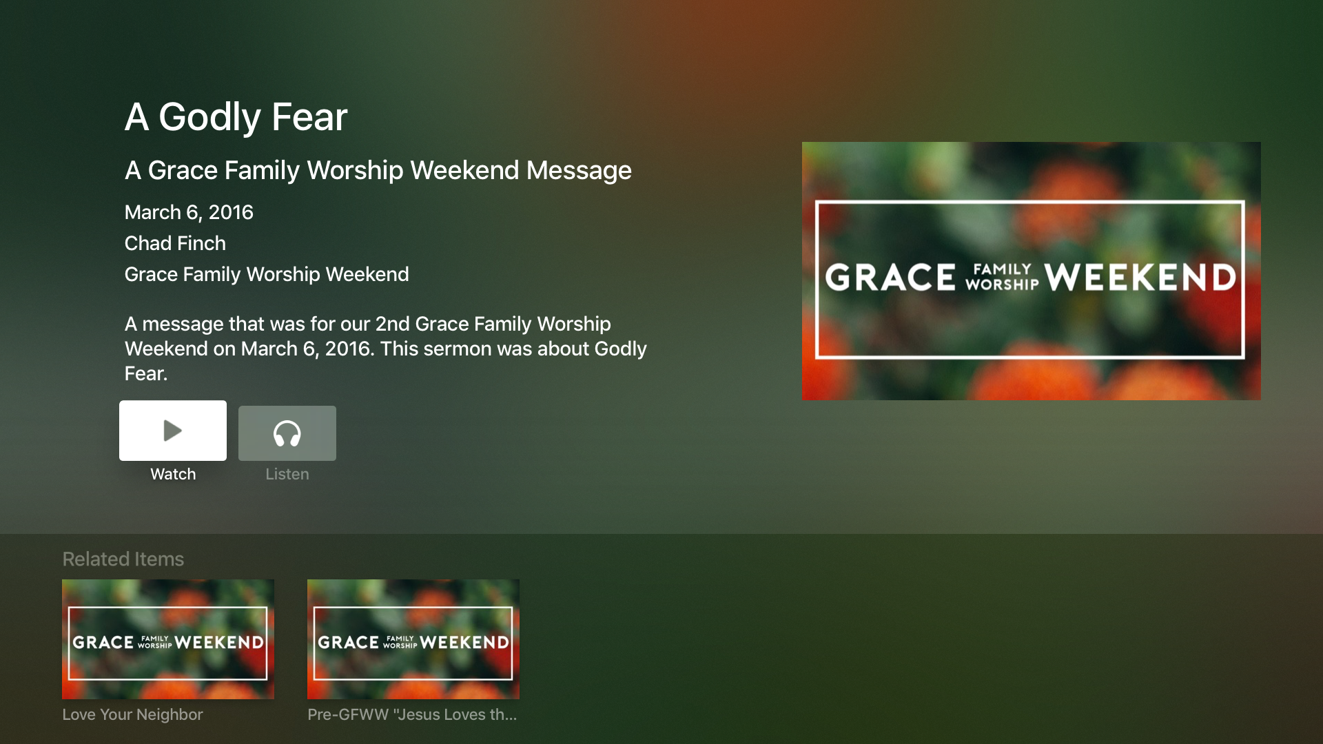 Grace Chapel Indio
