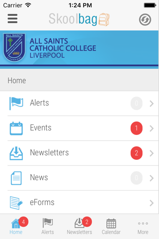 All Saints Catholic College - Skoolbag screenshot 2