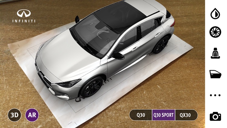 Infiniti Q30/QX30 Augmented Reality