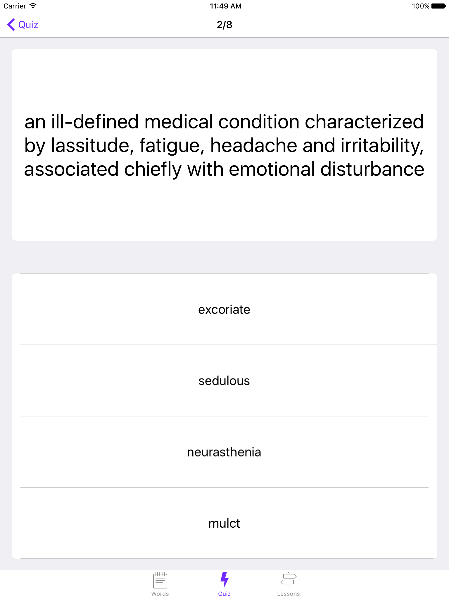 Word of the Day — Daily Words, Grammar Lessons & More screenshot 7