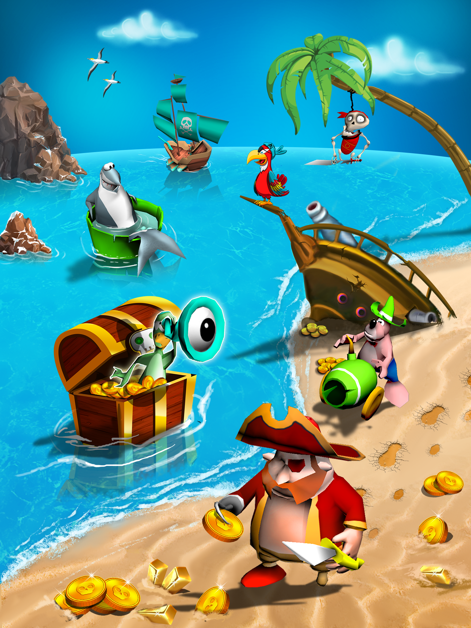 Pirates Coin Ship screenshot 10