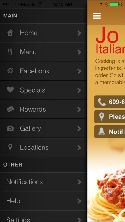 Jo Jo's Italian Grille