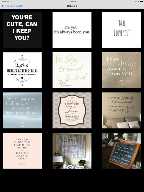 Screenshot #5 pour True love Quotes: Collection of Soulmate Quotes