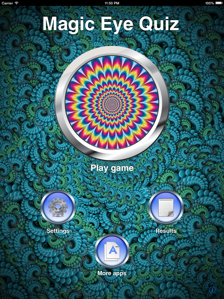 Magic Eye Stereogram Quiz
