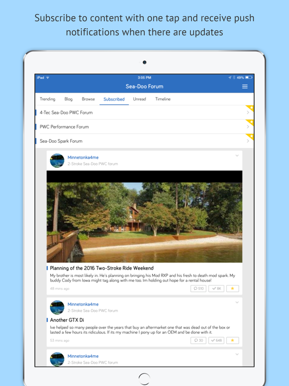 Screenshot #4 for Sea-Doo Forum - For PWC enthusiasts