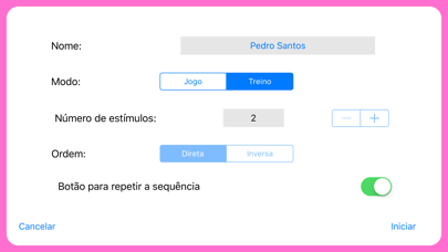 Screenshot #2 pour Memória Auditiva: Números Lite