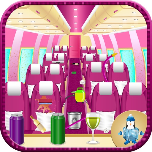 Airplane Wash Salon Cleaning & Washing Simulator icon