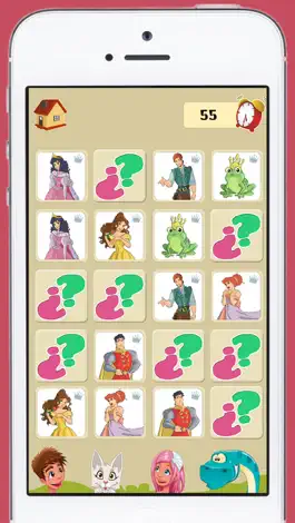 Game screenshot Memory game princesses: learning game of brian training for girls and boys hack