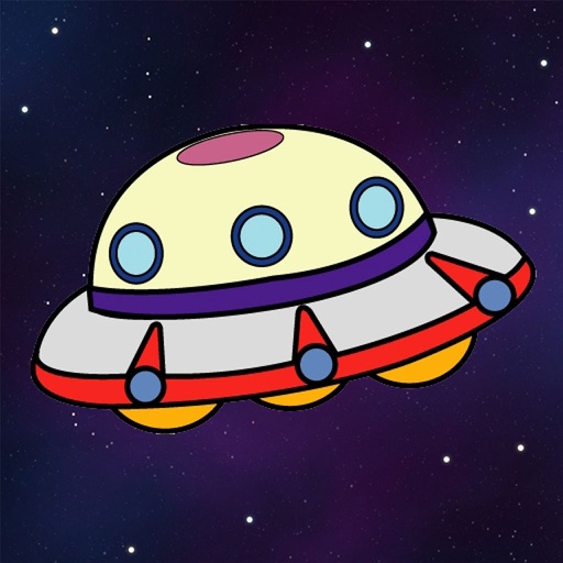 Funny ufo hunter - Space shooter buster sky invaders Icon