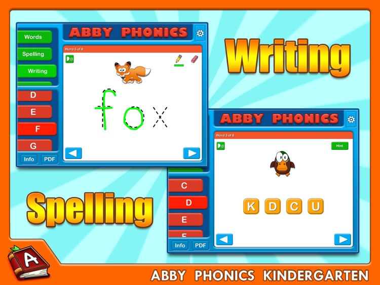 Abby Phonics - Kindergarten HD Free Lite screenshot-4