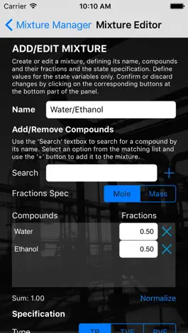 Game screenshot DWSIM Calculator Free apk
