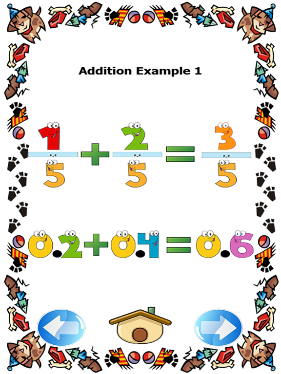 Fractions to decimals games for kids 3rd graders math ideas iPad screenshot