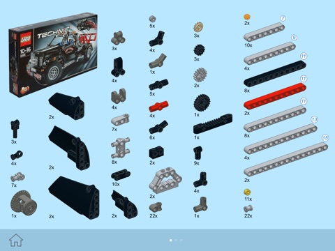 Retro Car for LEGO Technic 9395 Set - Building Instructions - AppRecs
