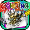Coloring Book Painting Pictures Cartoon Pro - "Lego Bionicle edition"