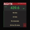 Red-TX Audio Storage Calculator