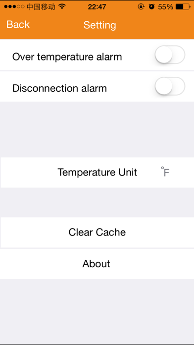 BBT monitor iPhone screenshot