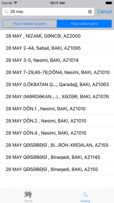 Poçt Ünvanları Screenshot 3 - AppWisp.com Poçt Ünvanları Screenshot 3 - AppWisp.com