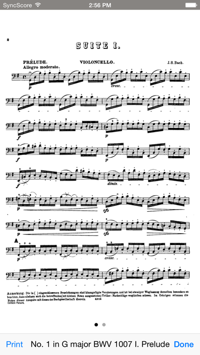 How to cancel & delete Bach Cello Suites - SyncScore from iphone & ipad 4