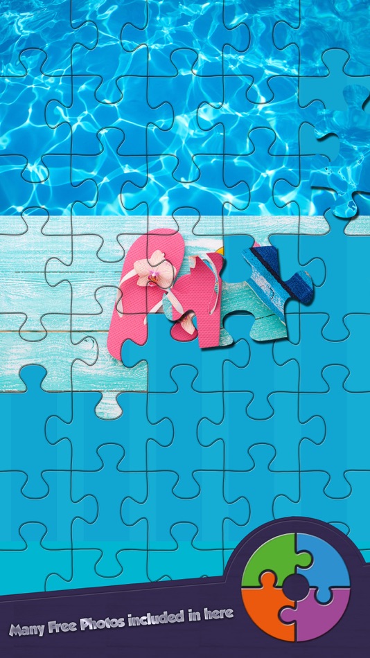 #2. Jigsaw Summer Boardgame For Daily Play Pro Edition (iOS) بواسطة: Binex Solutions