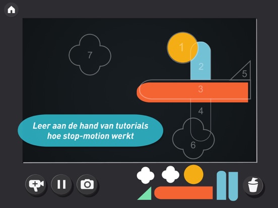 Easy Stop Motion Studio: Inleiding in de animatie iPad app afbeelding 4