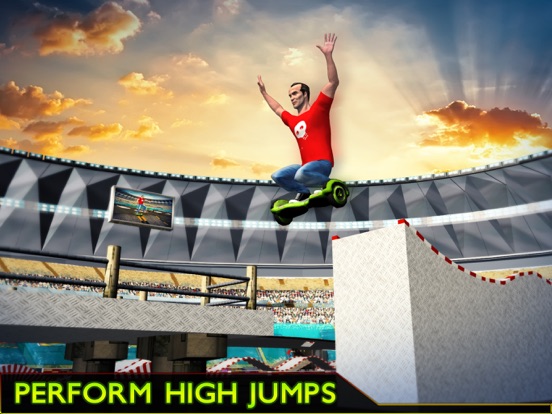 Hoverboard Stunts Hero 2016 iPad app afbeelding 5