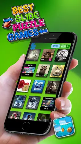 Game screenshot Best Slide Puzzle Game.s – Picture Scramble.r & Tile Sliding Challenge for Kids and Adults apk