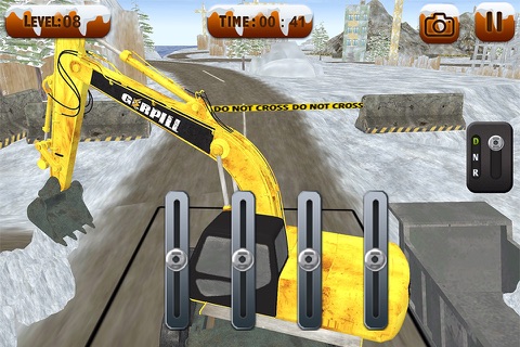 Snowplow Truck Driver simulator 3d game screenshot 3