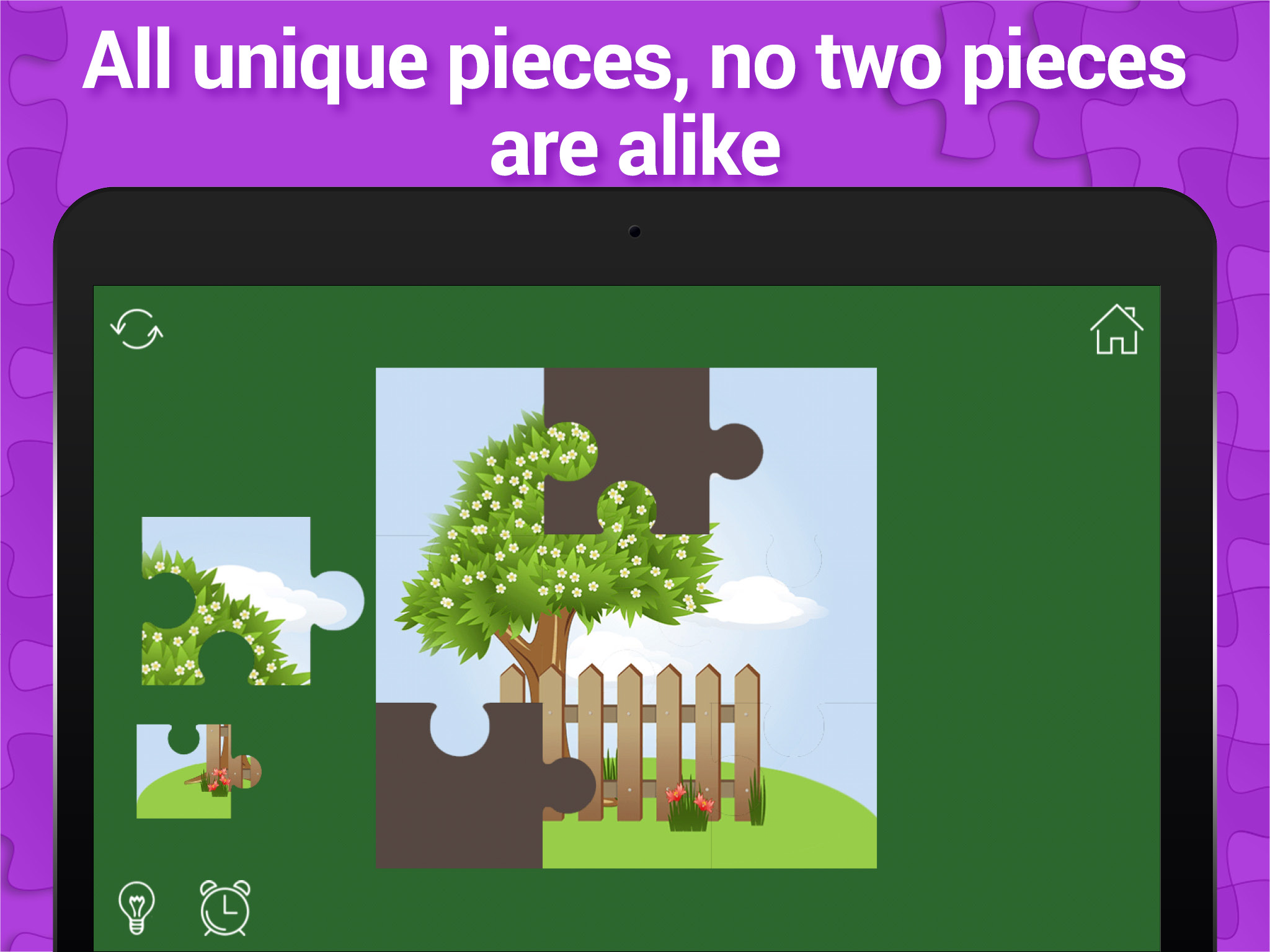 Jigsaw puzzles for kids, Game with 1000+ puzzle to play , Join pieces and learn