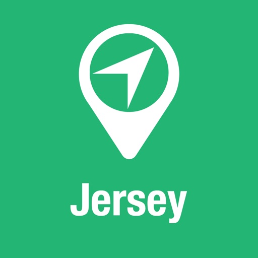 BigGuide Jersey Map + Ultimate Tourist Guide and Offline Voice Navigator Icon