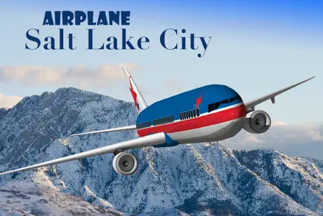 Airplane Salt Lake City