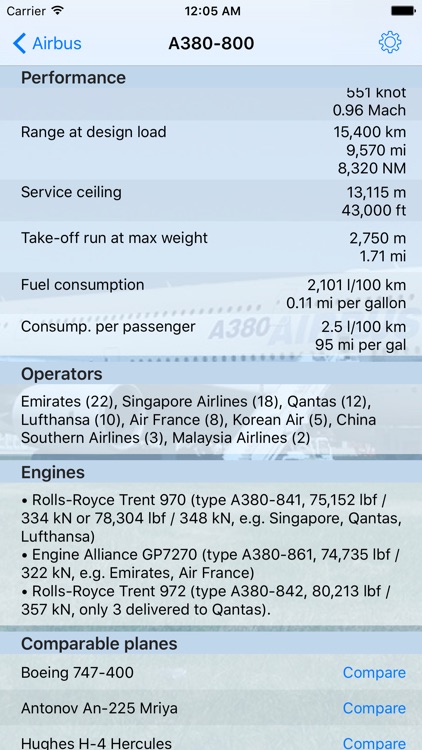 Encyclopedia of Airliners Pro screenshot-2