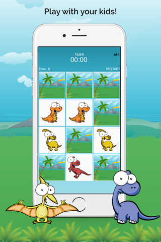 Memory Game . Dinos screenshot 2