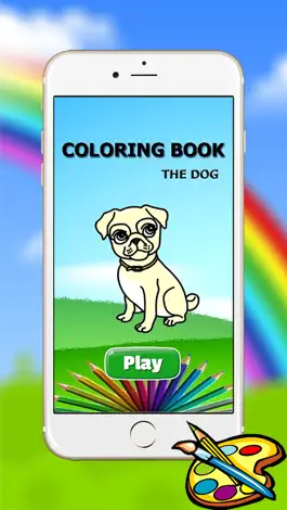 Game screenshot Coloring Book The Dog For kids of all ages apk