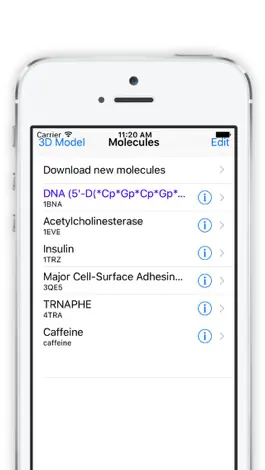 Game screenshot Best Chemistry app with 3D Molecules View (Molecule Viewer 3D) hack