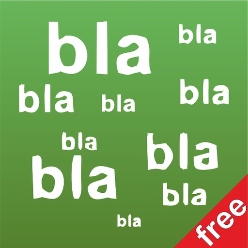 BlaBlaBla free icon