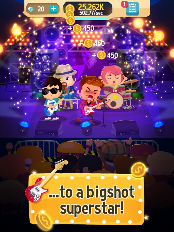 Screenshot #5 pour Beat Bop: Pop Star Clicker