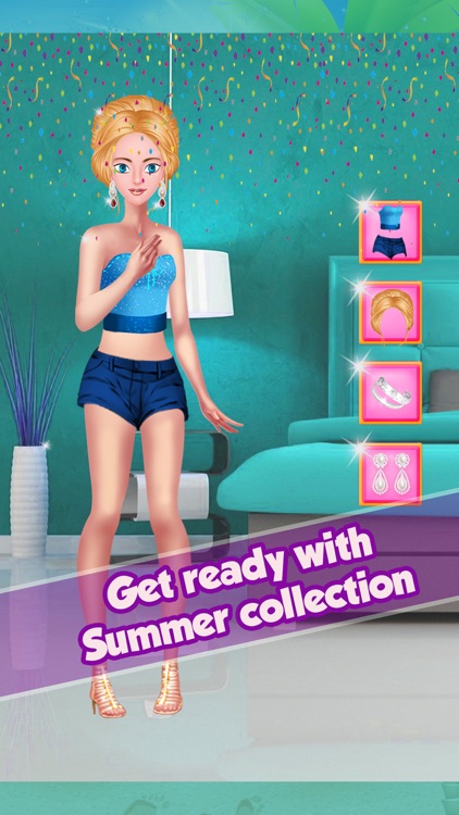 Summer Tattoo Makeover - Make Up, Dress Up and Girls Games screenshot-3