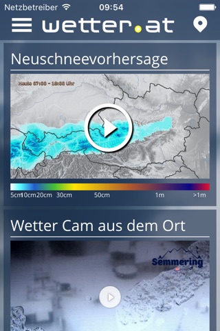 wetter.at Skiwetter screenshot 2