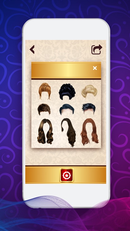 Hair Color Photo Changer – Beauty Picture Booth with Effects for an Instant Haircut Makeover