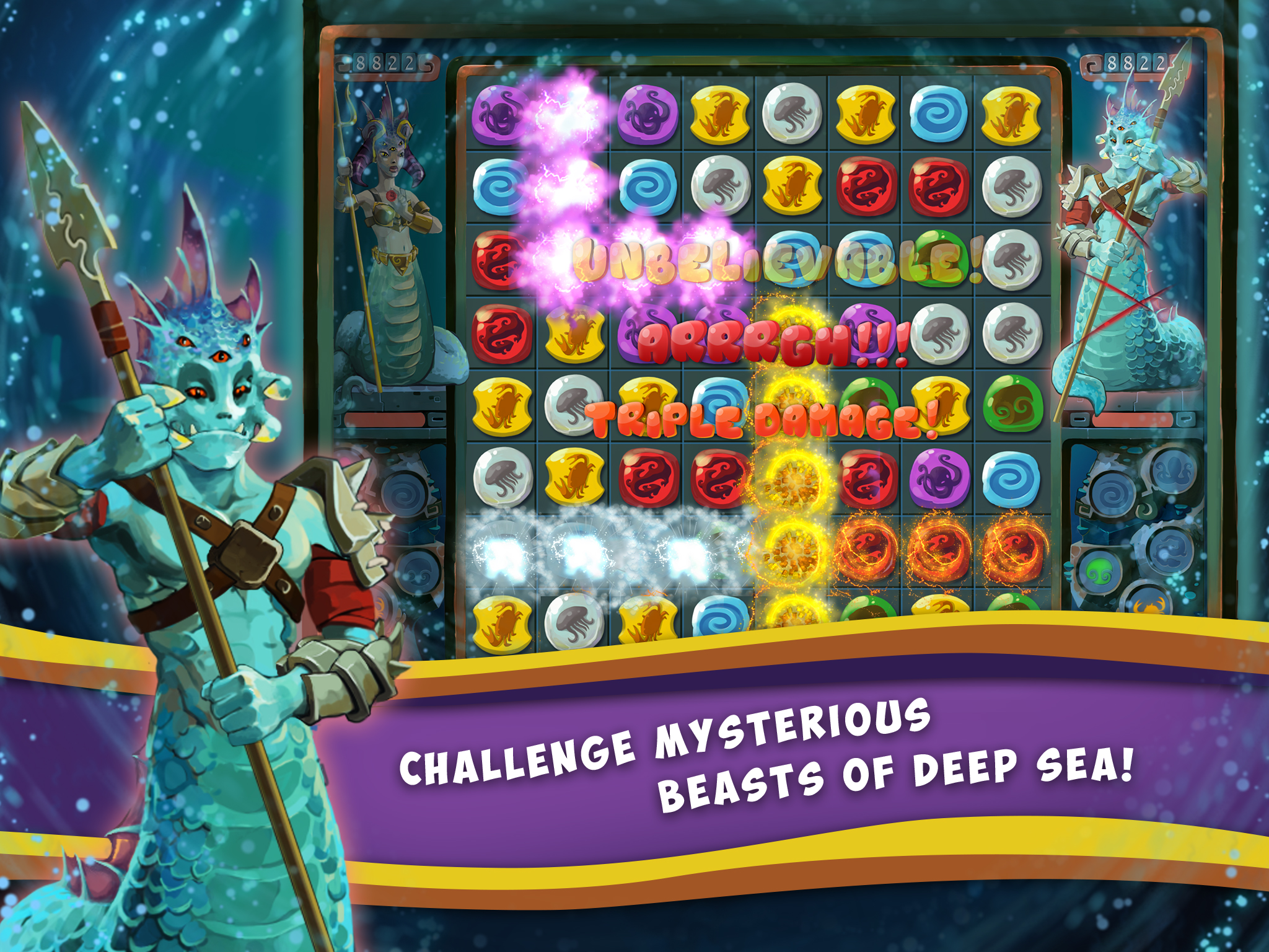 Naga Stones : Match3 Puzzle