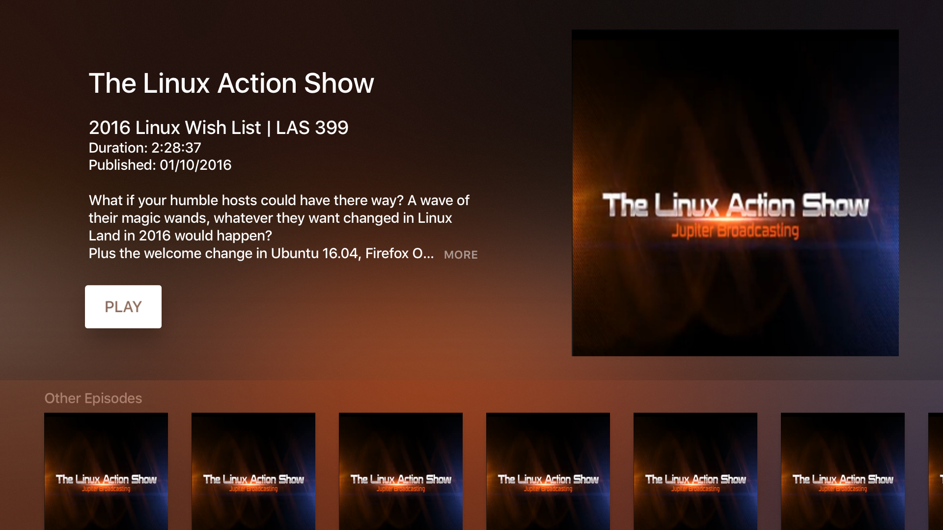 Jupiter Broadcasting screenshot 3