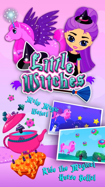 Little Witches Magic Makeover - Spa Charms, House Cleanup & Pet Salon
