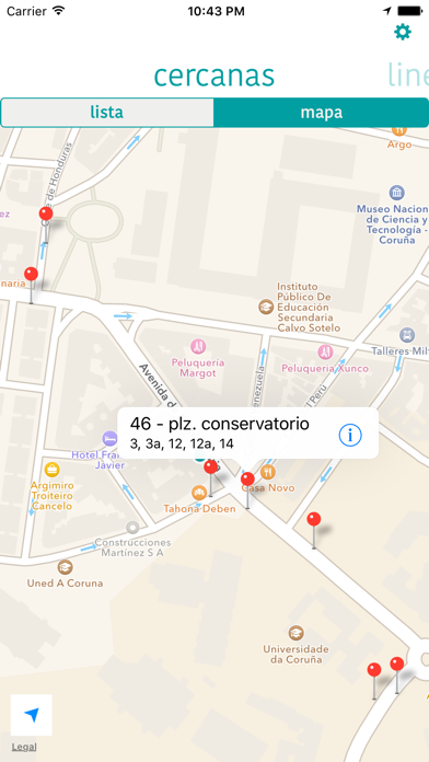 Screenshot #3 pour iTrans Coruña