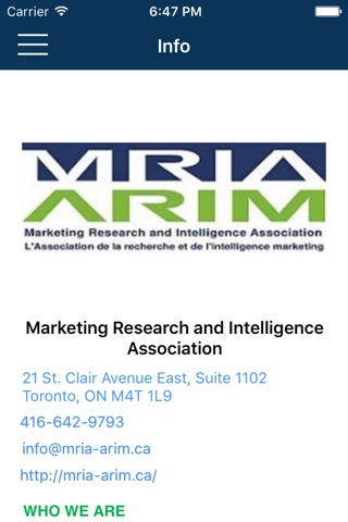 MRIA Connect screenshot 4